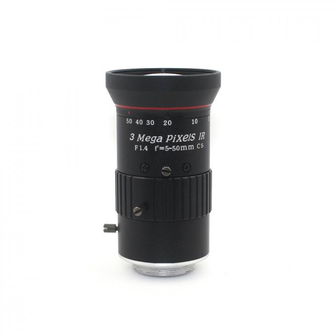 3Megapixel Varifocal CCTV Lens 5-50mm CS Mount Long Distance Manual IRIS For 720P/1080P Box Camera/IP Camera