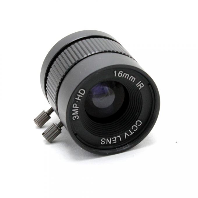 3MP HD 16mm lens Manual 1/2 Iris C Mount Industrial lens CCTV Camera Lens for HD Camera ip camera