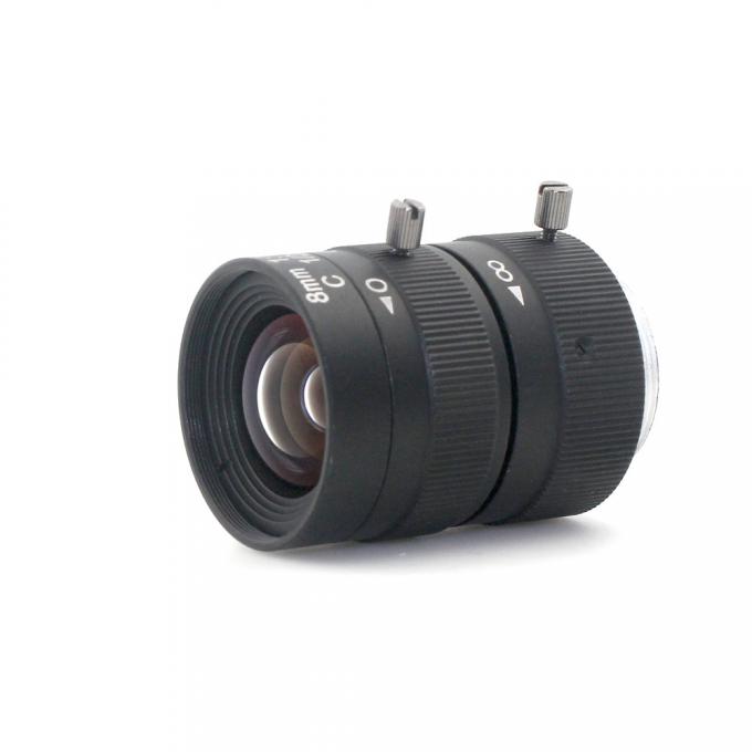 3.0 Megapixel 8mm lens 1/2" Manual Fixed C Mount Industrial lens For cctv camera box